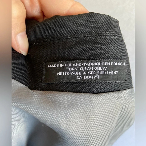 VF Imagewear Long Trench Coat Sz 44R - Picture 8 of 12